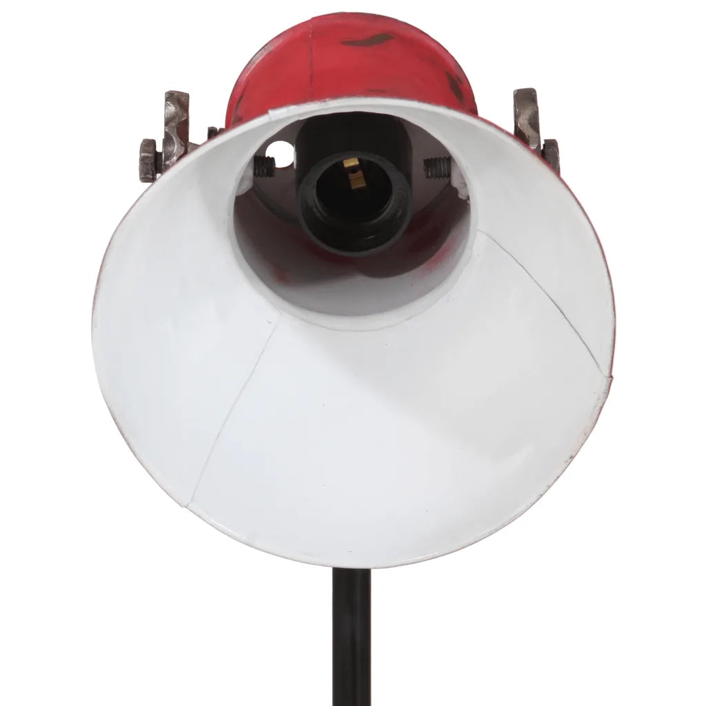 Lampada da Terra 25 W Rosso Anticato 35x35x65/95 cm E27 371875