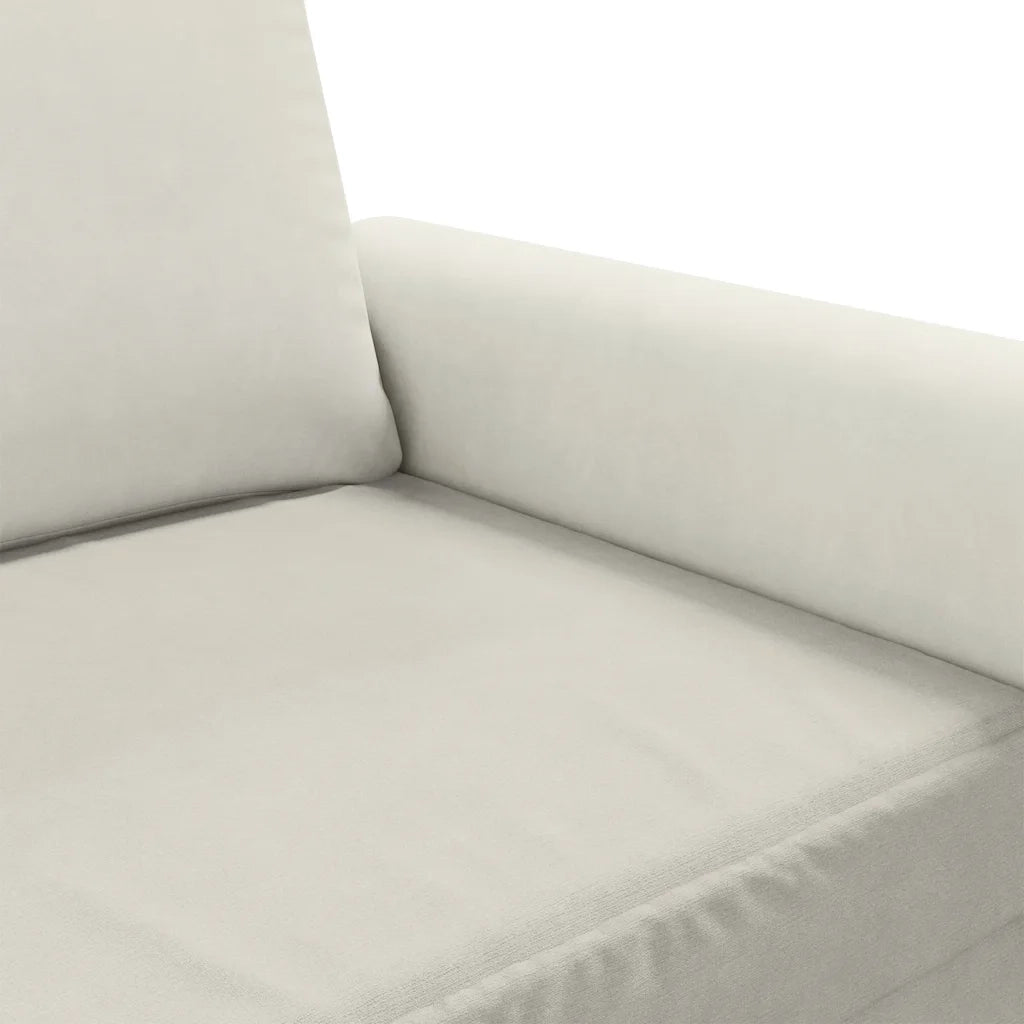 Poltrona Crema 60 cm Velluto 359517