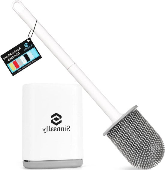 Asciugamani WC Flexibili con Supporto per Bagno con Montaggio a Parete.