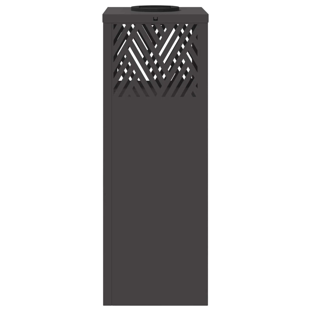 Faro LED solare per sentieri 2 pcs Nero 879723