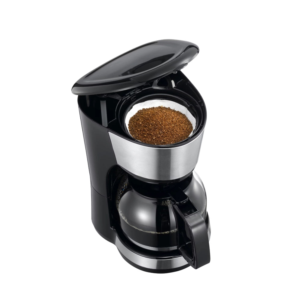 Macchina da Caffè Familiare 10 Tazze 1,25 L con Spegnimento Automatico 1000W Nero Butler