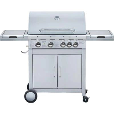 BARBECUE GAS POLKA 4+1 DOMUS  FUOCHI 4+1 CM 144X54 H.CM 115