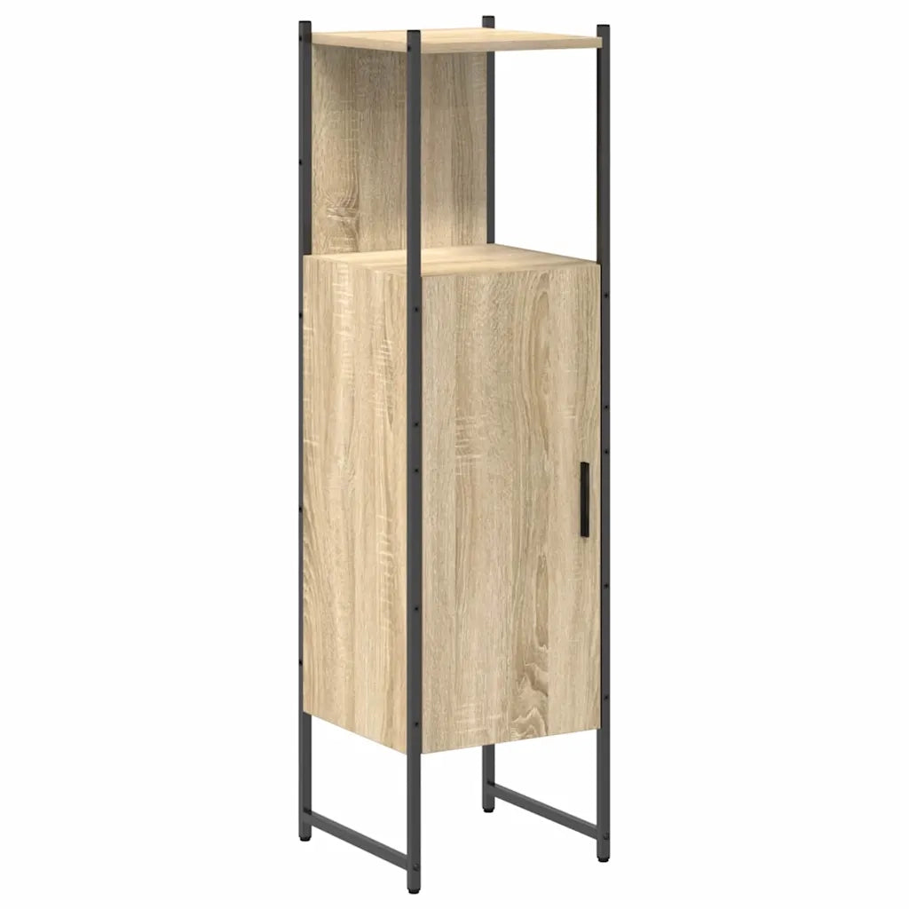 Set di mobili per il bagno 3 pcs Marrone Legno multistrato