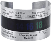 Termometro Digitale per Vino, Birra e Whisky - Display LCD - Misura Temperatura con Precisione - Portatile e Facile da Utilizzare - RVS.