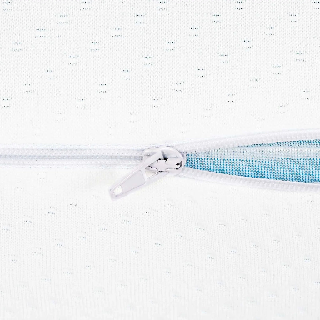 Cuscino da Letto Bianco 60 x 40 x 13 cm Schiuma Memory in Gel 42020227