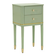 Comodino Camille Verde cm 40x30x71