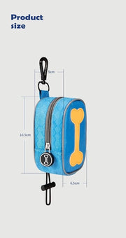 Supporto per gomma per cani - Blu - Sostenibile - Pratico - Ecologico