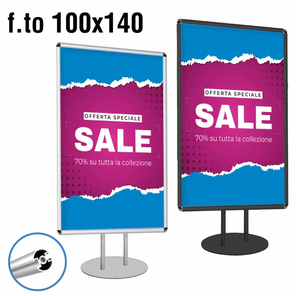Porta Comunicazioni con Cornice 100 x 140 - Monofacciale