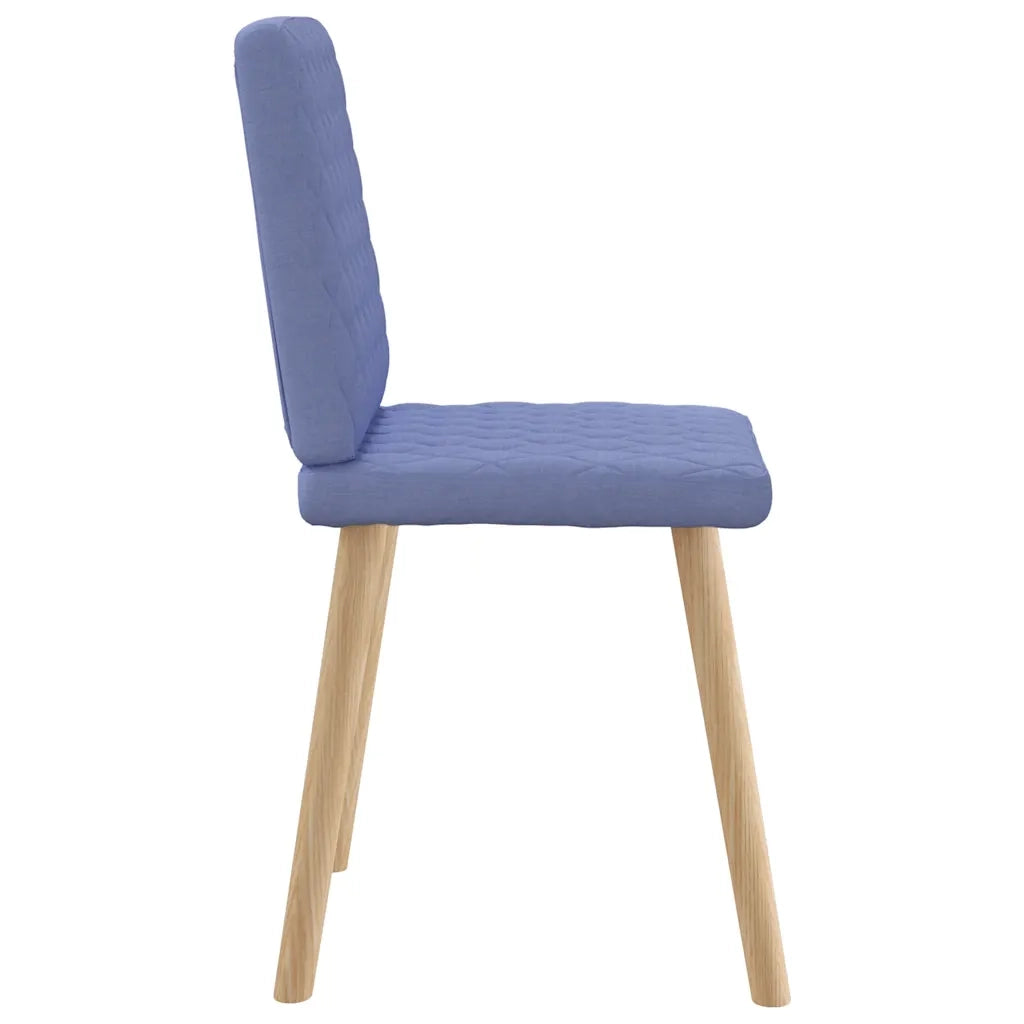 Sedie da Pranzo 6 pz Blu Jeans in Tessuto 3315501