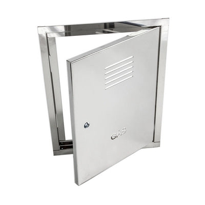 SPORTELLO PER PROTEZIONE GAS ZINCATO- L1XH1(nicchia)36x51-LXH 40x55- DK- pezzi 1