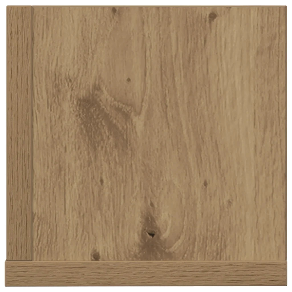Mensole da Parete 2 pz Artigianale 75x16,5x16,5cm in Truciolato 860039