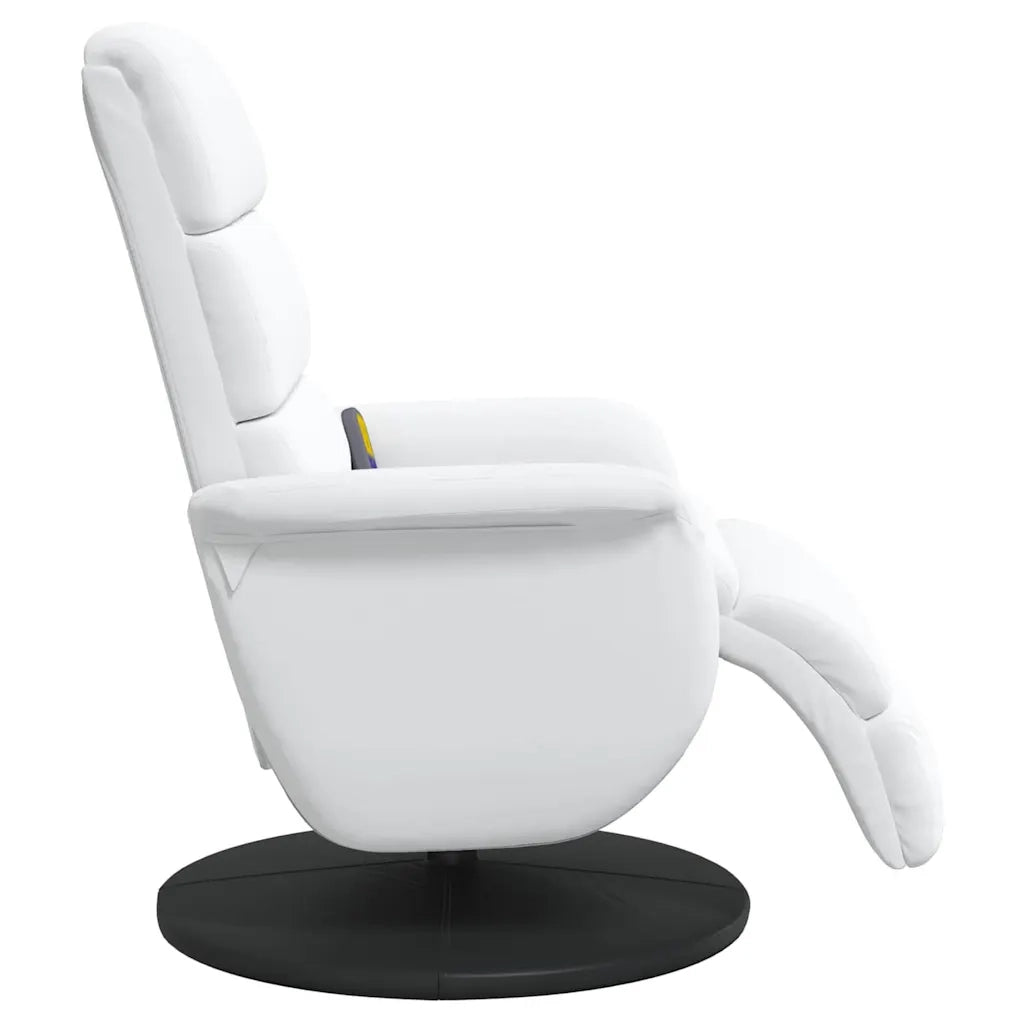 Poltrona reclinabile Bianco 98 x 71 x 106 cm PU