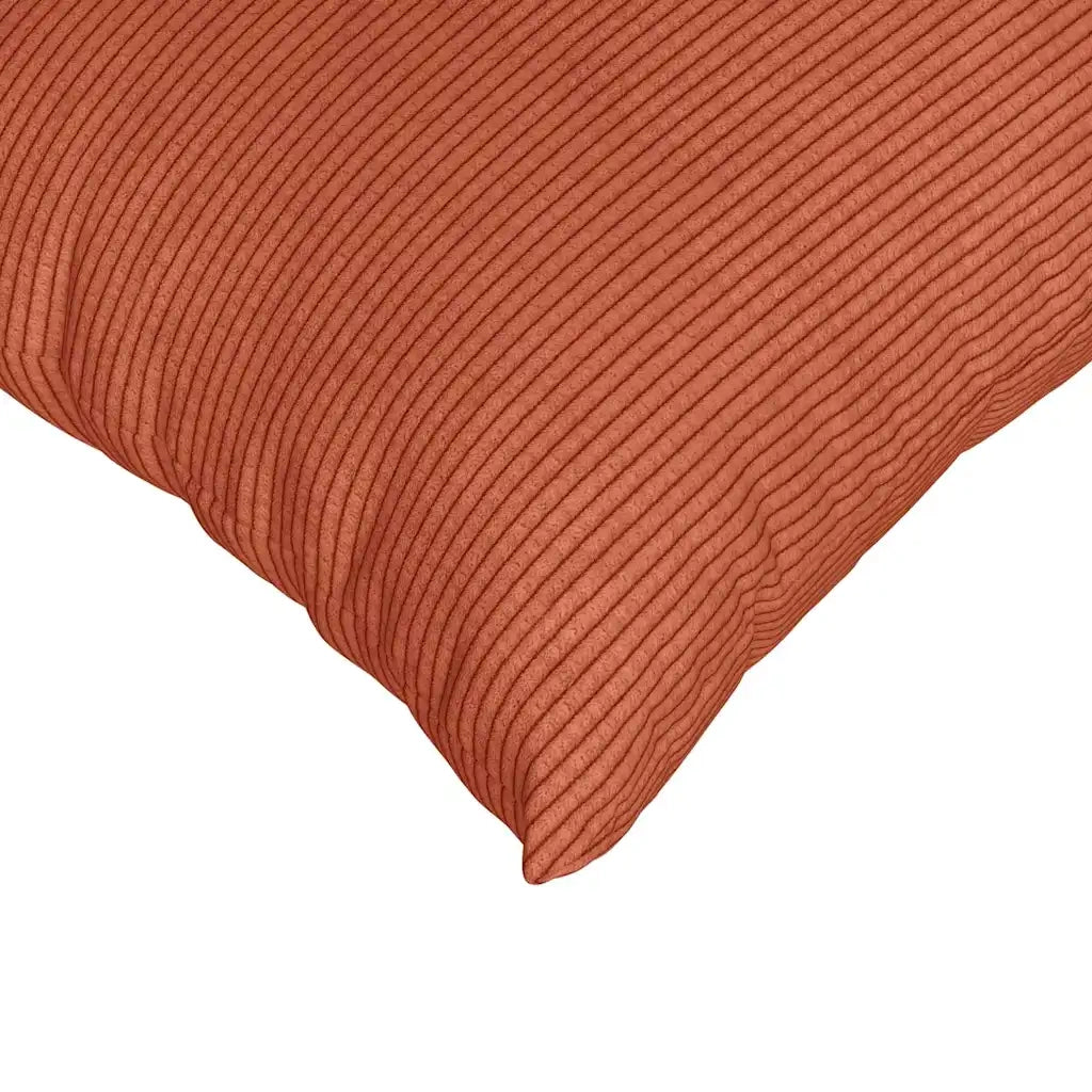 Cuscini da Divano 2 pcs Rosso Arancio 80 x 80 cm 42014082