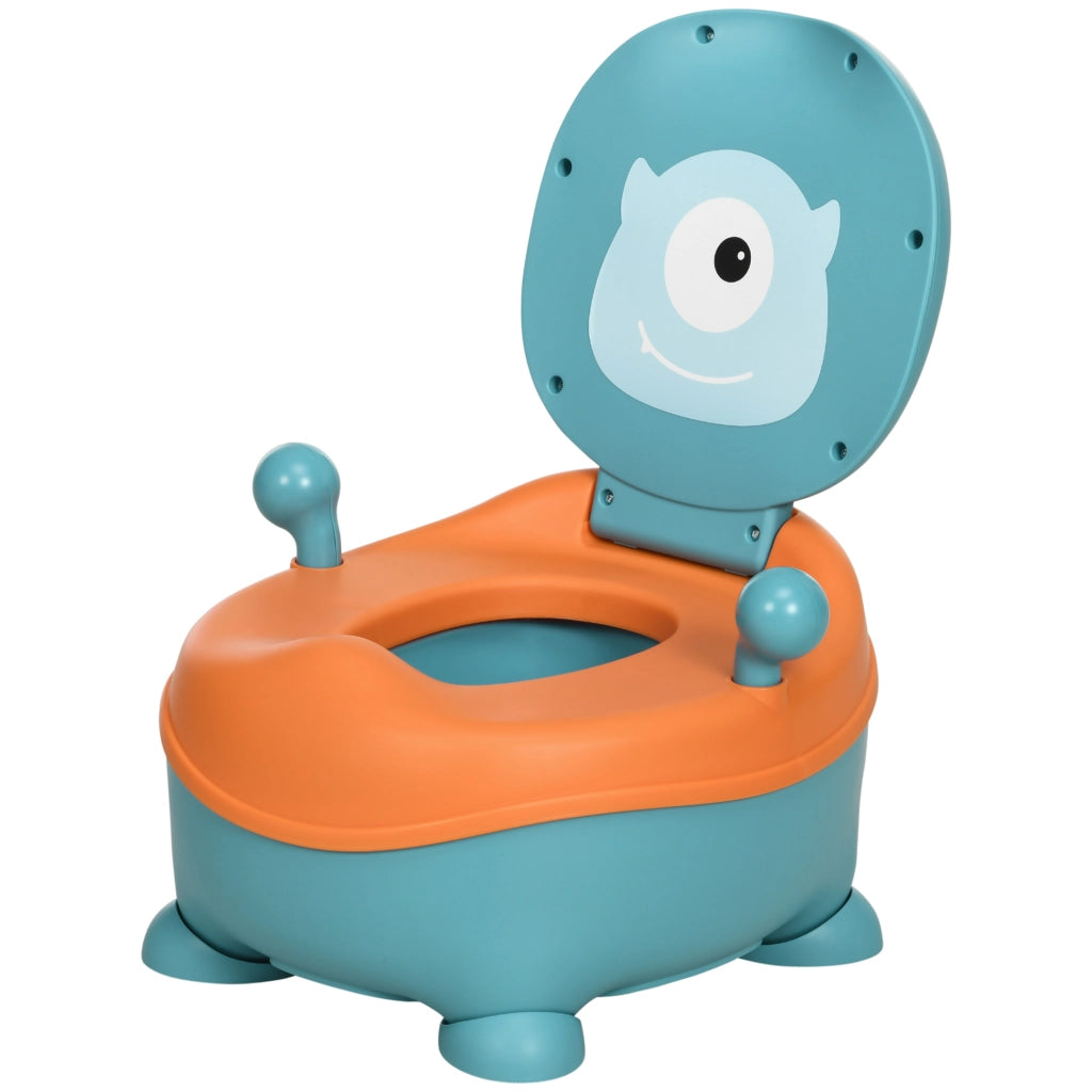 Vasino per Bambini Forma Alieno Antiscivolo ¨C Xylo ¨C Blu 35,6x35,7x22,2 cm