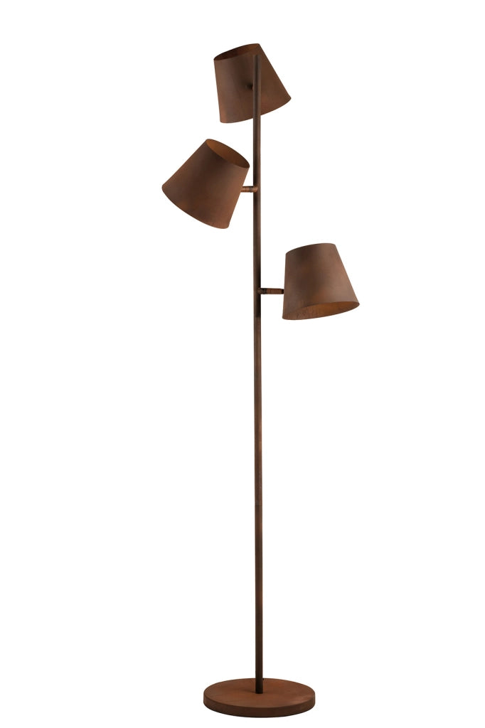 Lampada da terra ANABEL ruggine