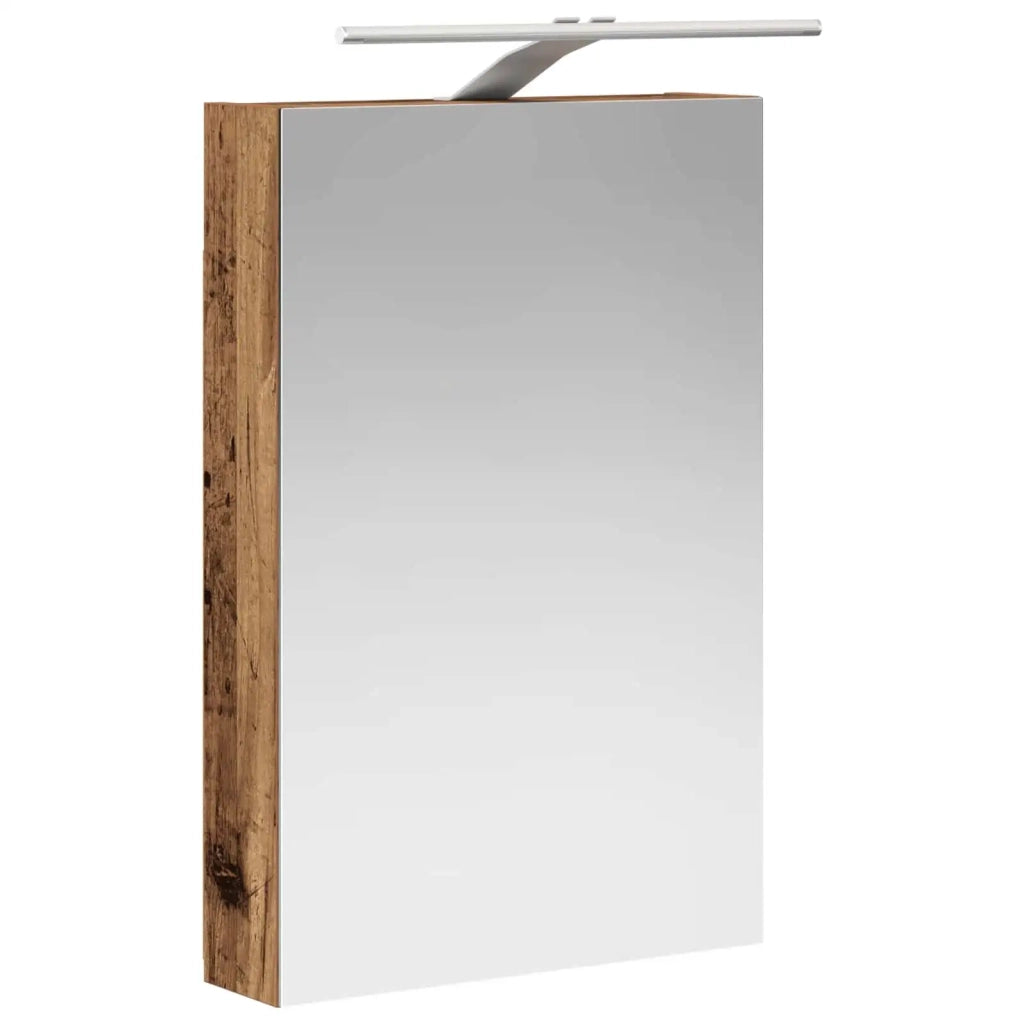 Set di mobili per il bagno 5 pz Legno antico 3407245
