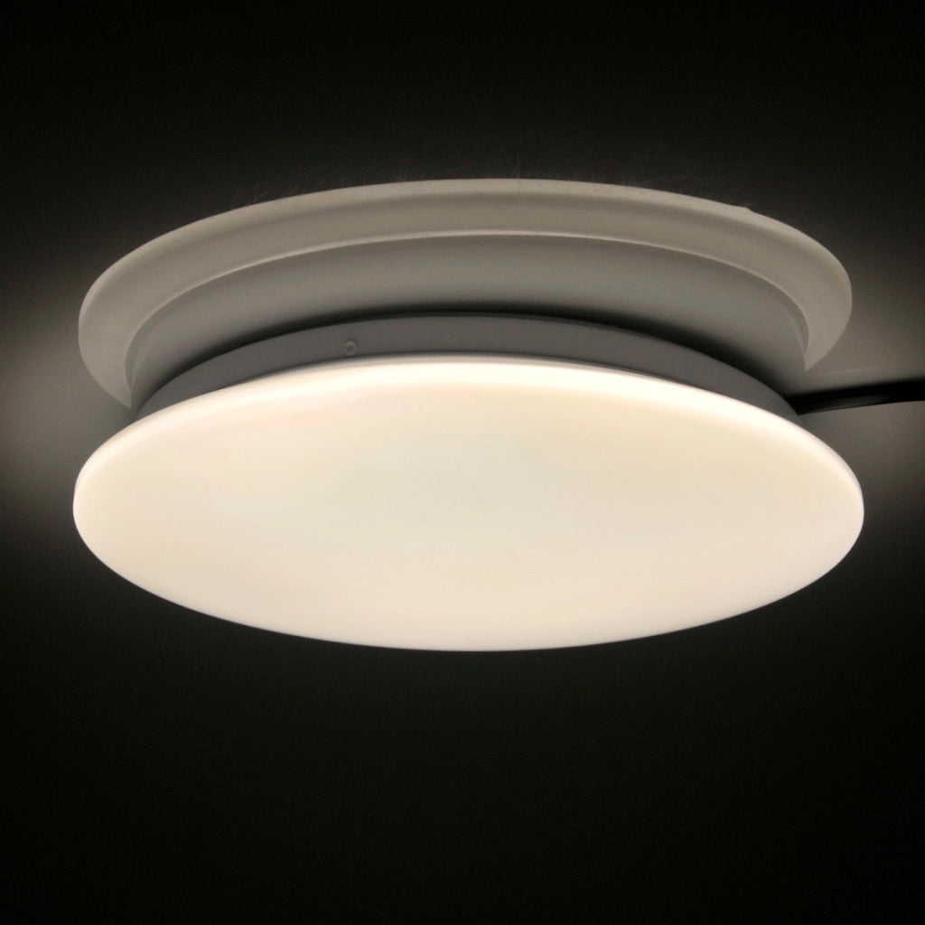 Plafoniera LED Polux ADAR bianca 33cm 17W 4000K IP44
