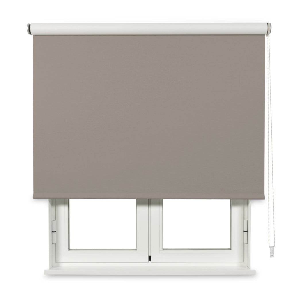 VIEWTEX Tenda a rullo opaca termica/oscurante Tessile Testurizzato marrone 200x250 cm