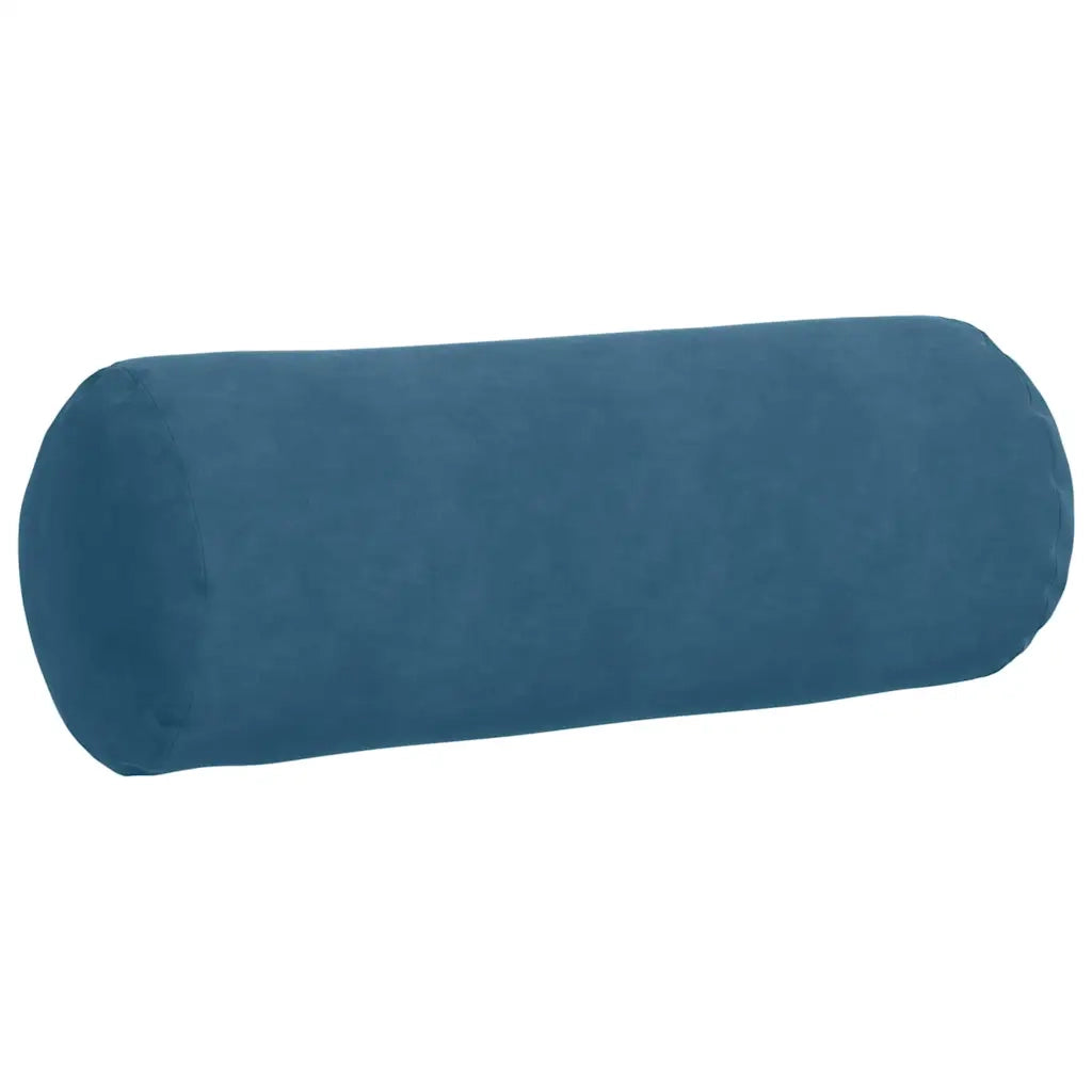 Cuscini a rullo 2 pz | Cuscini per sedie Blu ? 25 x 70 cm Tessuto in Cords