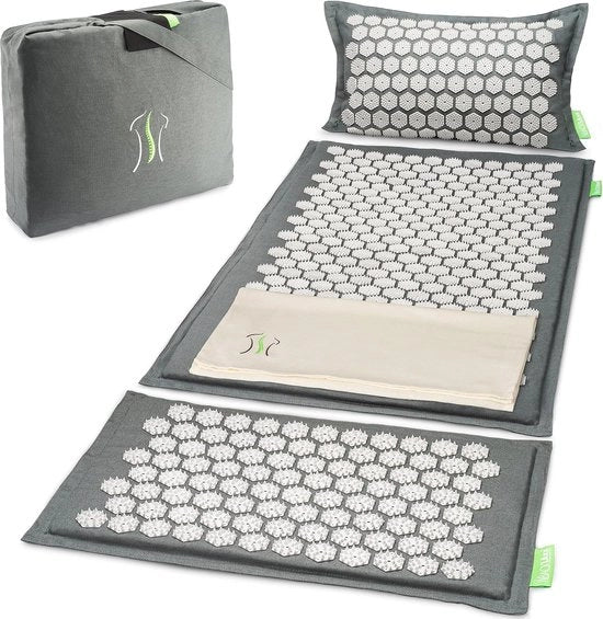 Matrice di Acupressione XL - Massaggio Effettivo e Rilassamento per Collo e Spalle