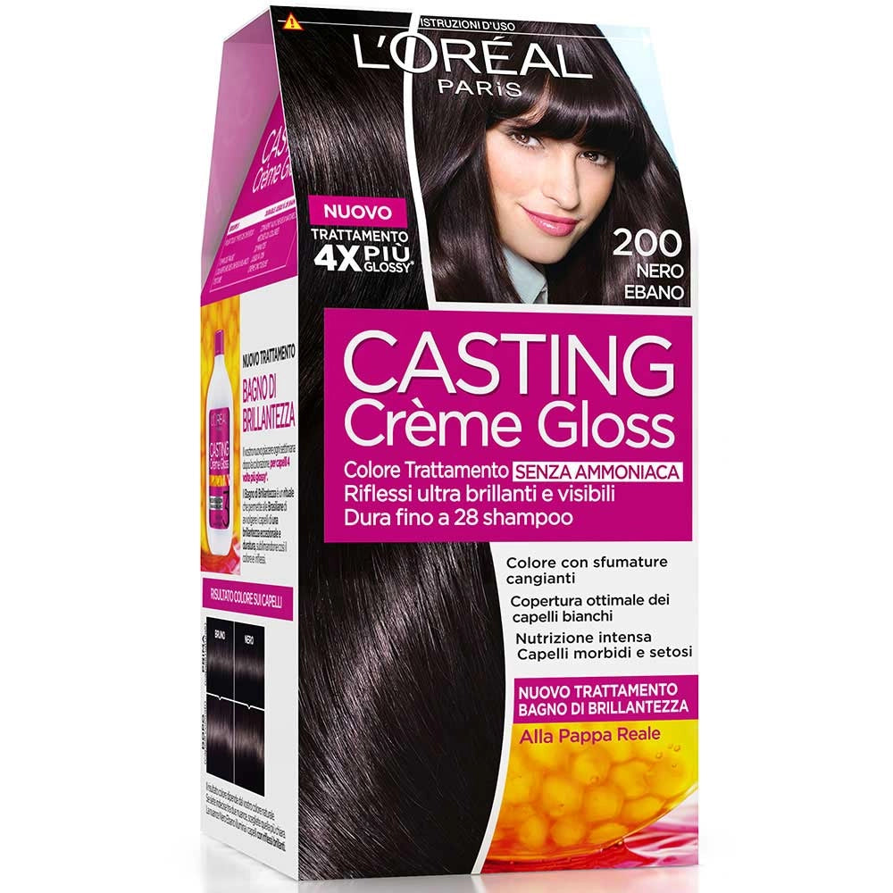 CASTING CREME GLOSS TINTA PER I CAPELLI N.200 COLORE NERO EBANO