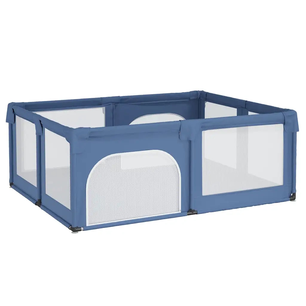 Box per Bambini con 2 Porte Blu Chiaro in Tessuto Oxford CFW5314031