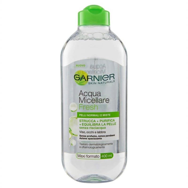 GARNIER ACQUA MICELLARE PER PELLI NORMALI O MISTE IN FORMATO DA 400 ML
