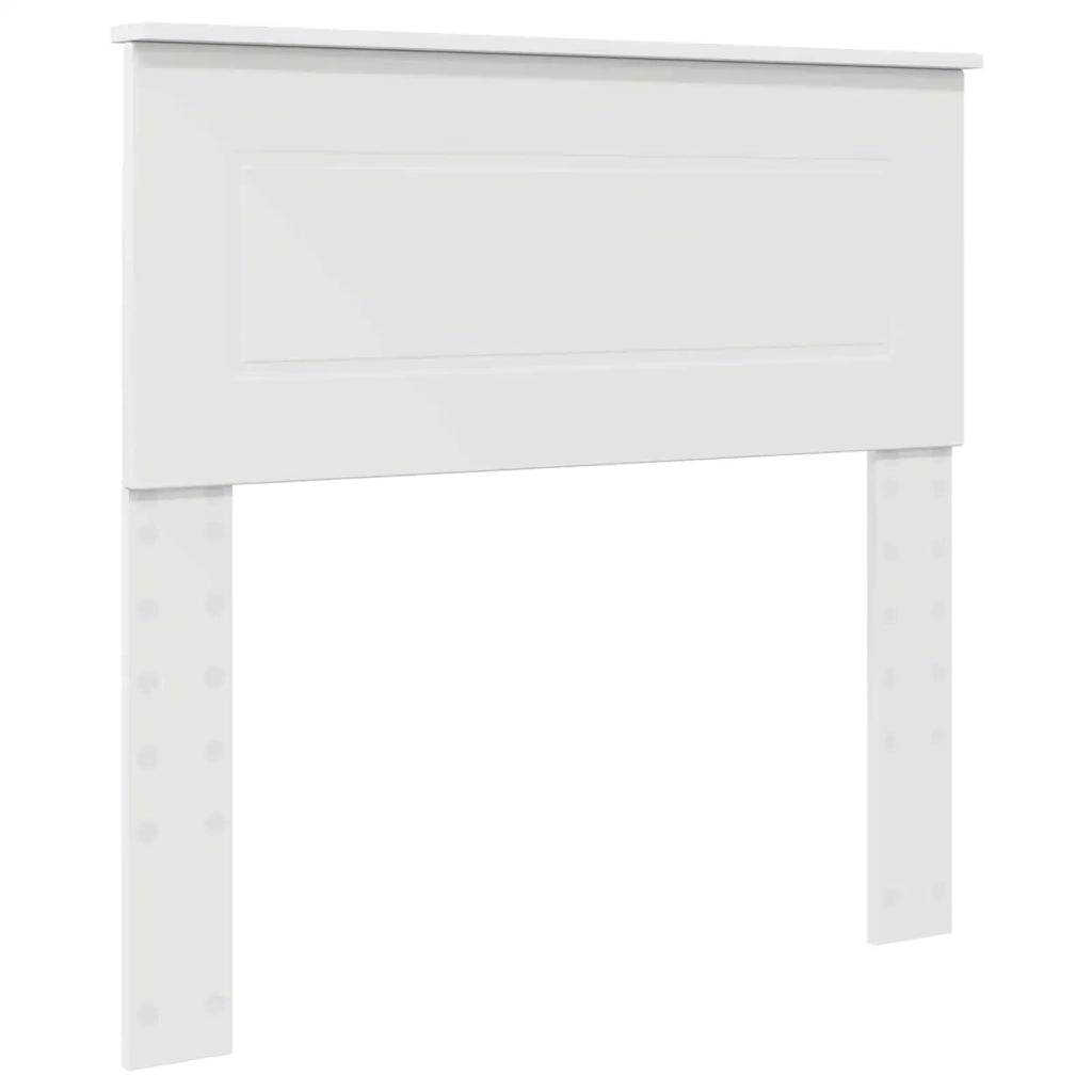 Letto con Contenitore Bianco 75 x 190 cm Legno multistrato