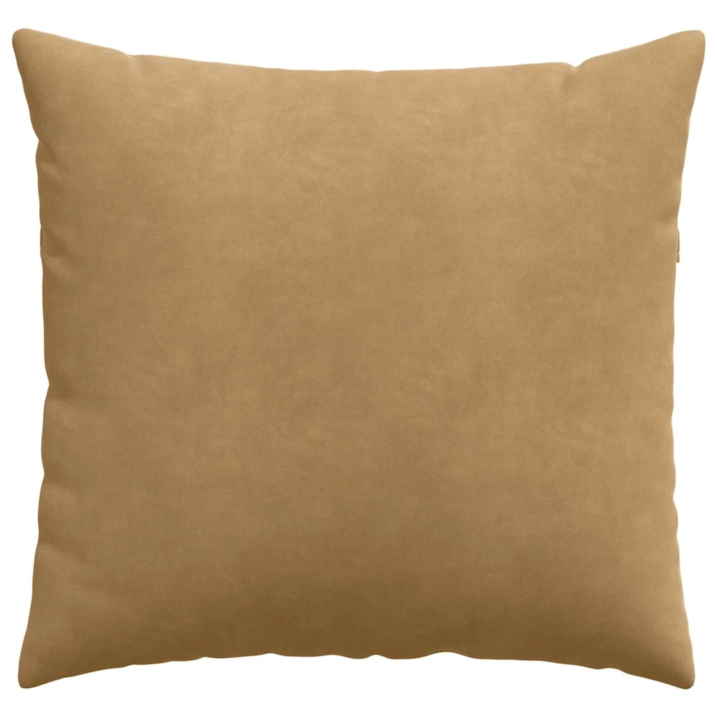 Cuscini da Divano 2 pz-Set di 2 Cuscini per Sofa Marrone 50 x 50 cm Tessuto in Cords