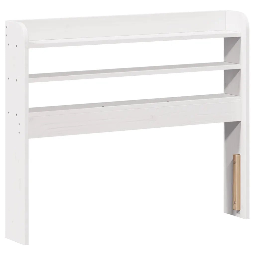 Giroletto con Testiera senza Materasso Bianco 90x190 cm 3306749