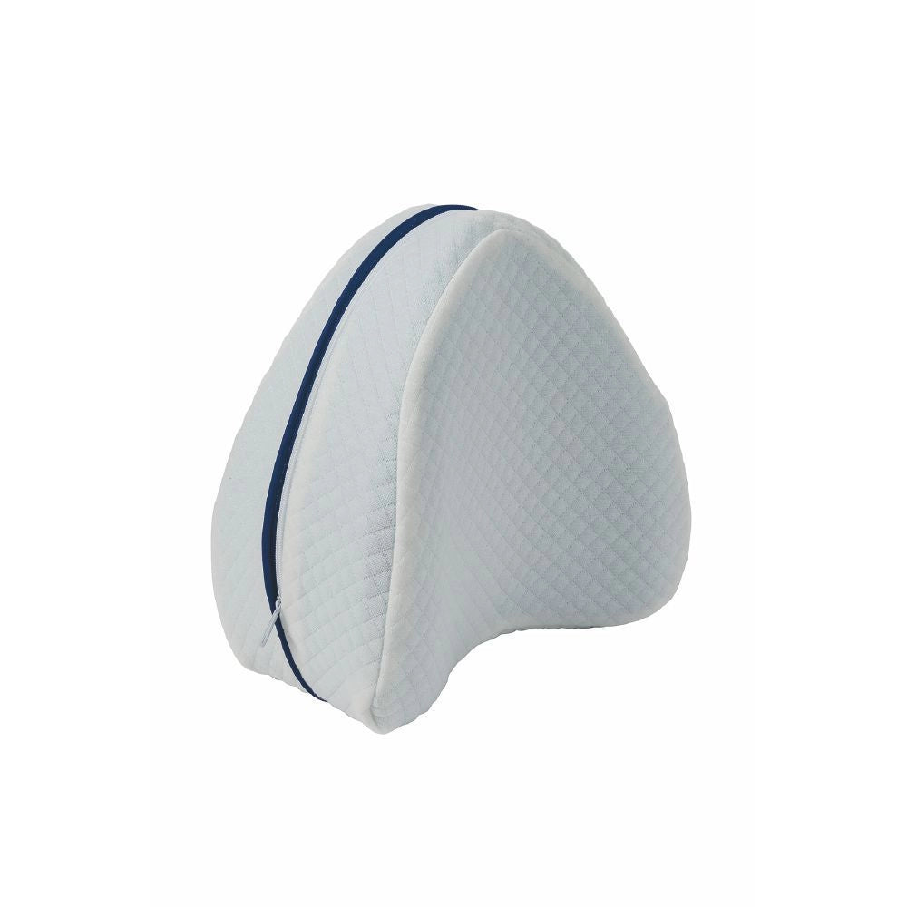 CUSCINO ERGONOMICO GAMBE IN MEMORY FOAM CON RIVESTIMENTO IN MICROFIBRA