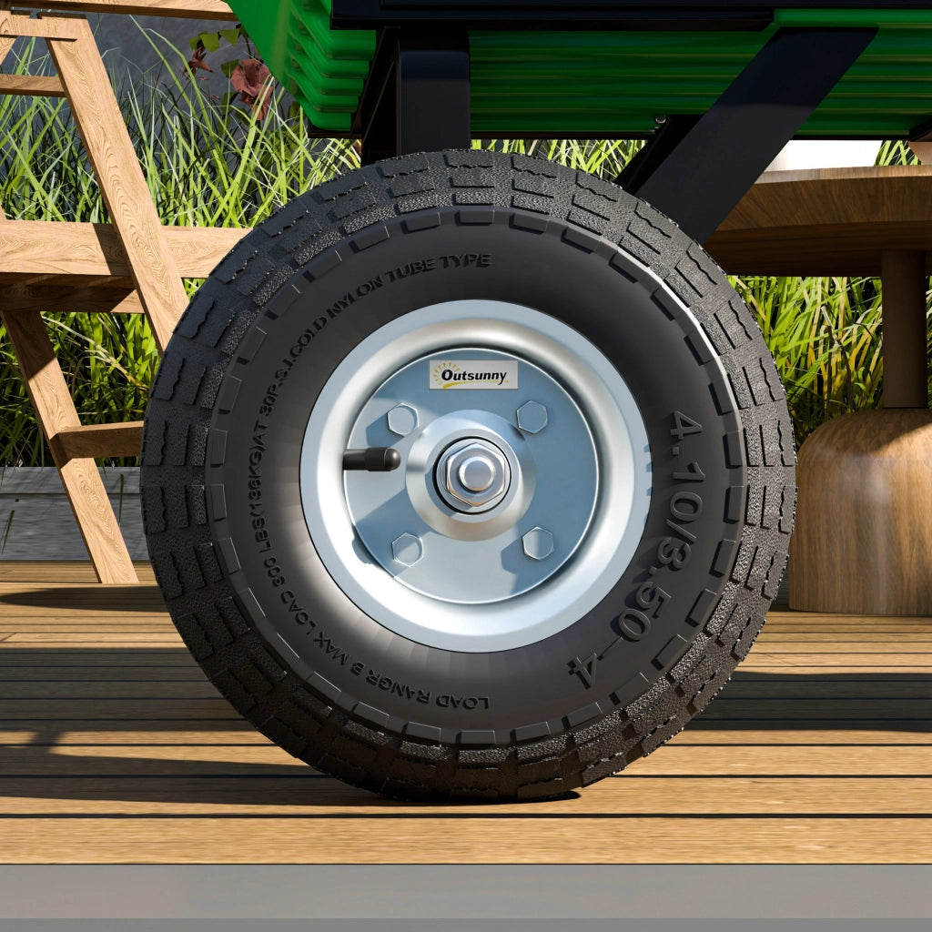 2 Pneumatici per Carrello Giardino ¨C zephmum ¨C 16mm