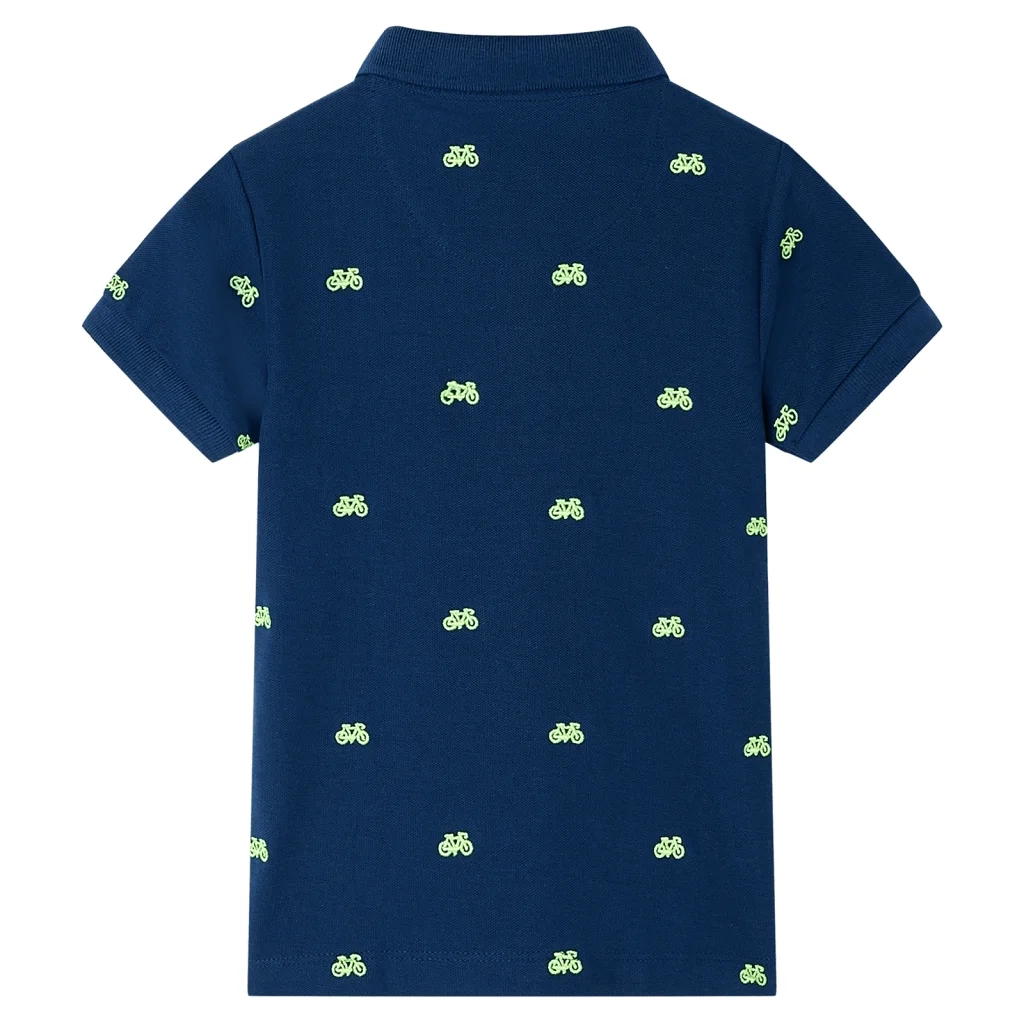 Polo da Bambino Blu Marino 116 12161