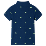 Polo da Bambino Blu Marino 116 12161