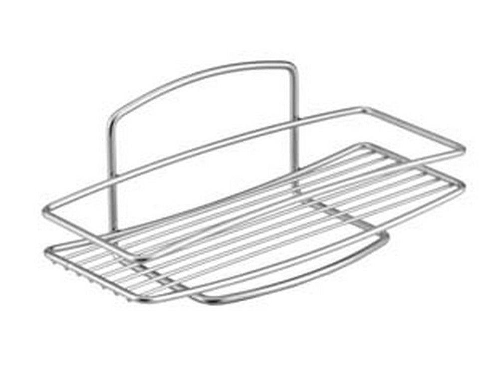 1pz mensola rettangolare 1 piano serie onda - cm.26x11x11 cod:ferx.fer324328