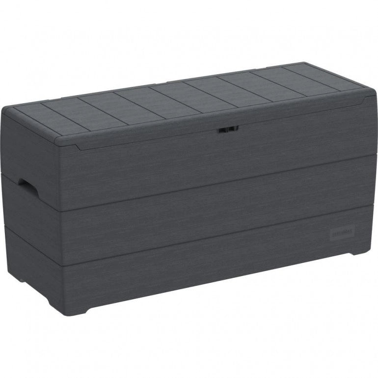 Baule in PVC Ezooza 116,5 x 45 x 56 cm, colore Grigio, 270 litri