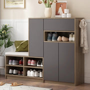 Banco con Sedia Multifunzionale - Sedia con Sedile Rivestito - Versatile - Struttura in Legno