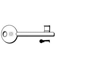 CHIAVI PATENT PASSEPARTOUT AGB 6P1S- - 6P1S - 5 pezzi SILCA