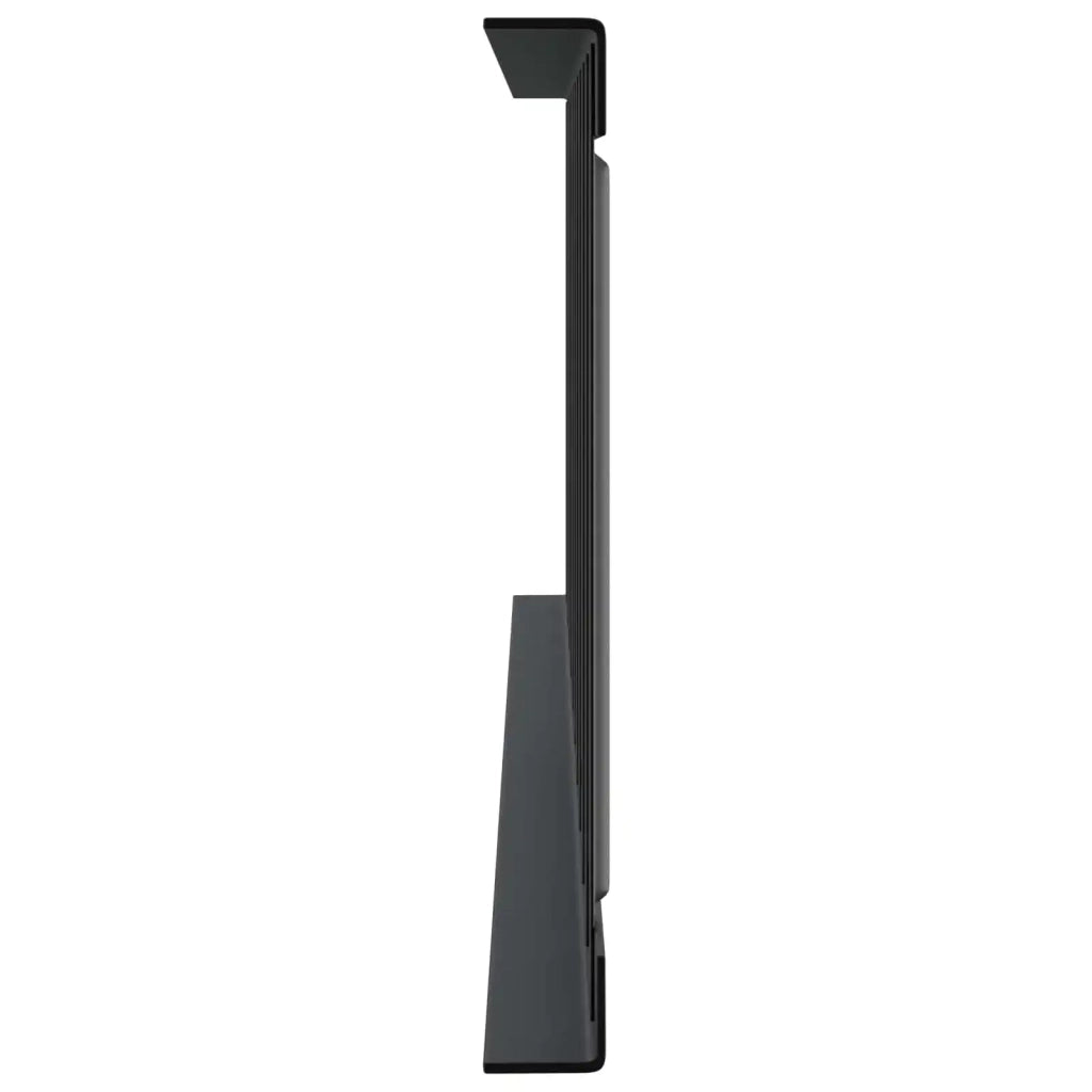 Guardia per neve sul tetto Nero 300 x 2,5 x 20 cm Acciaio CFW2845031