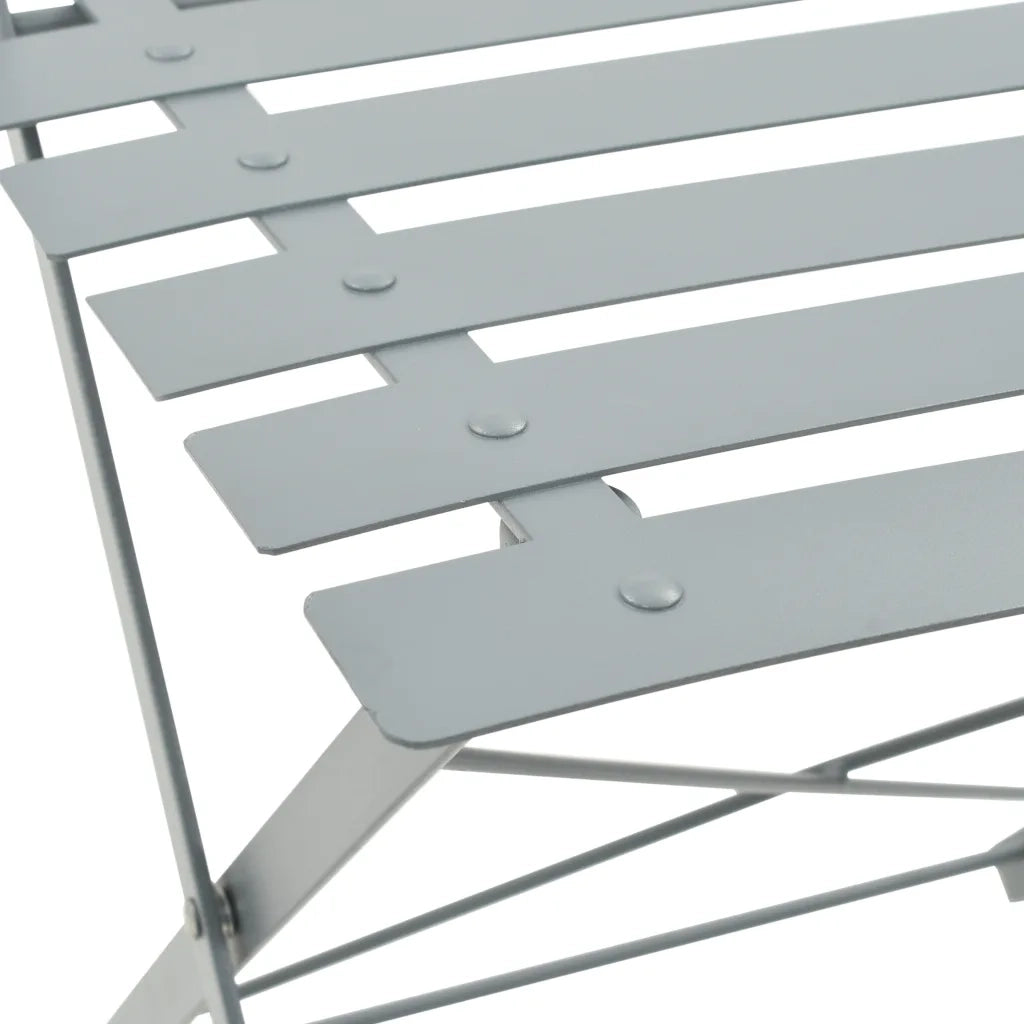 Set da Bistrot 3 pz in Acciaio Grigio 44355