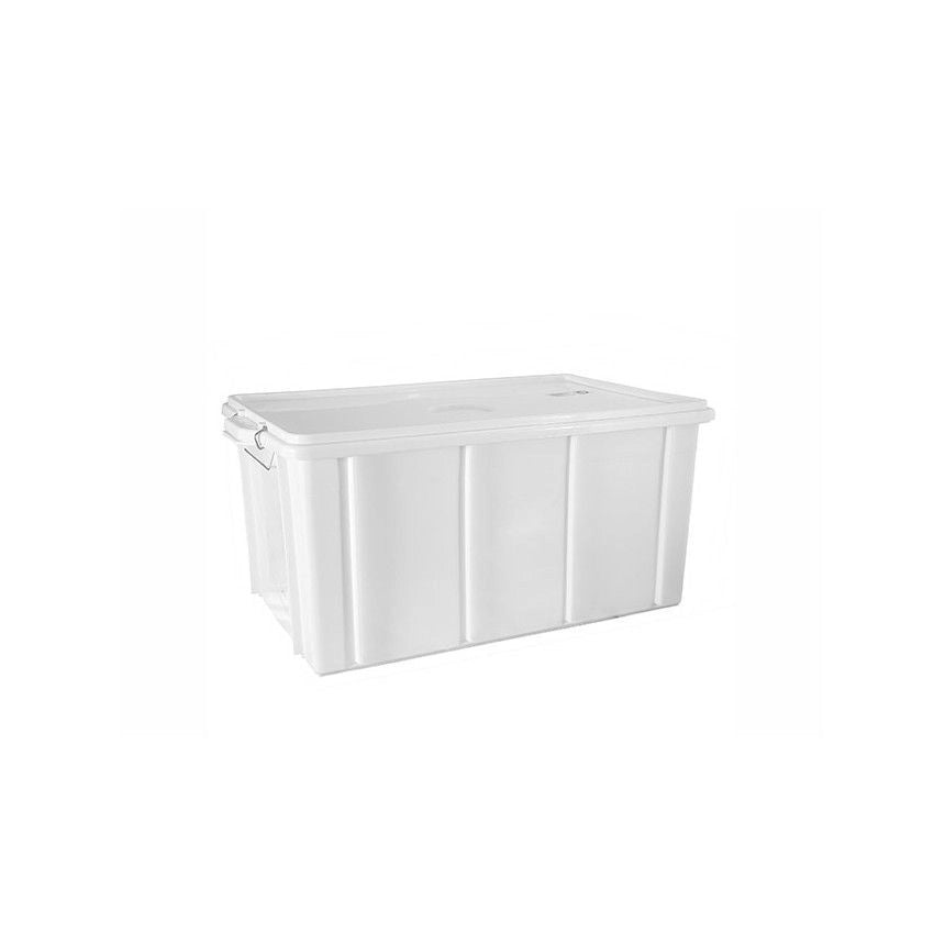 Cassetta box con coperchio 40x30x22 Bianco