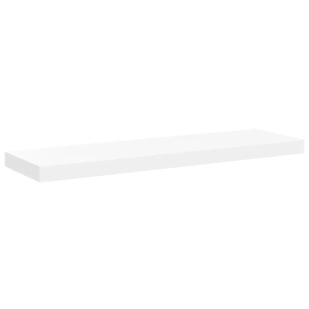 Scaffale a parete | Ripiano a parete | Mensola a parete Bianco 80x23,5x3,8 cm in MDF