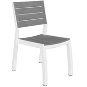 Keter SEDIA HARMONY 47X60XH86CM BIANCA/GRIGIA DOGATA