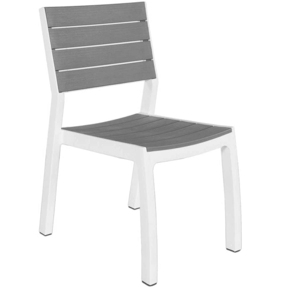 Keter SEDIA HARMONY 47X60XH86CM BIANCA/GRIGIA DOGATA