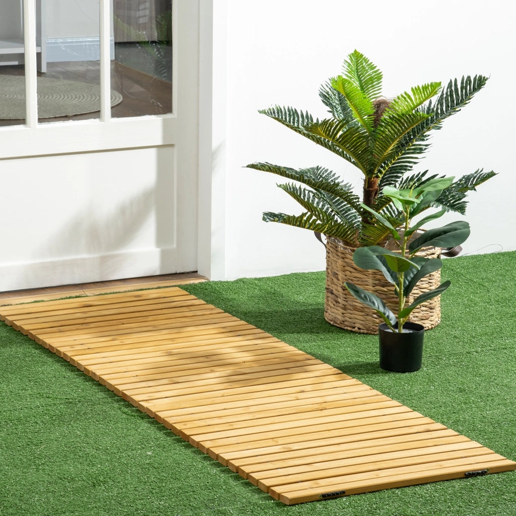 Percorso da giardino ¨C Minimal ¨C Legno pino 185x60 cm
