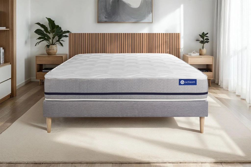 Kit rete e materasso Actimemo soft 135x190cm - Spessore : 20cm- memory foam - Moderatamente rigido