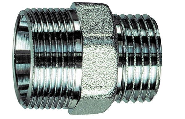 NIPPLE MASCHIO CROMATO PER RAME (FAR)- 1- FAR- pezzi 1