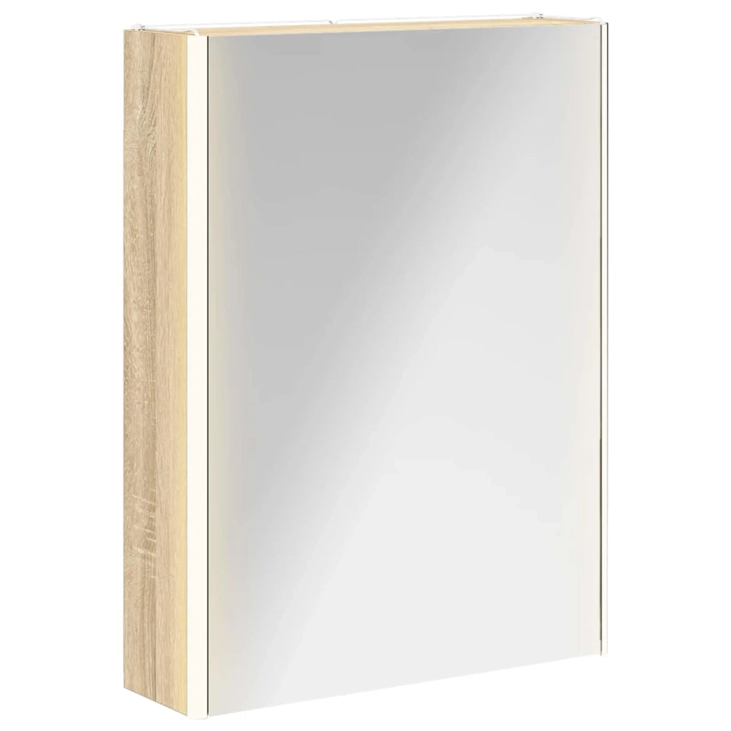Mobiletto per specchio da bagno Rovere Sonoma 889233