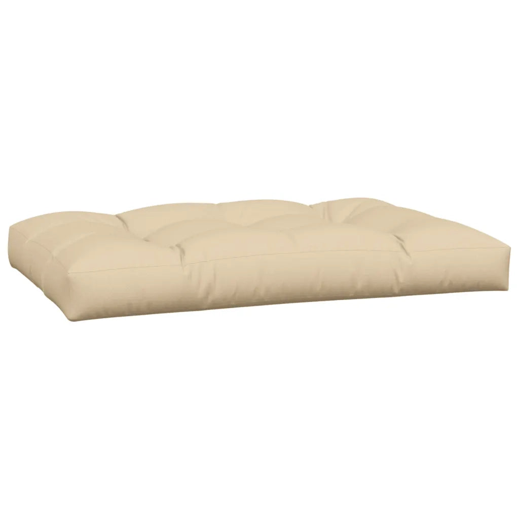 Cuscini per Pallet 2 pz Beige in Tessuto 360736