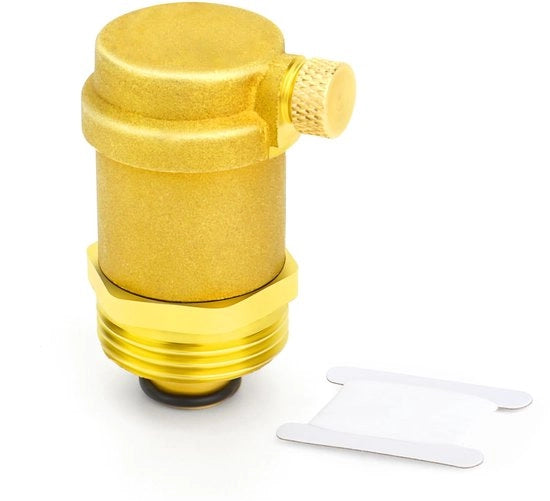 Valvola di Sfiato Automatica - Acciaio Inox - 3/4" BSP - Resistente alla Corrosione - Alta Temperatura - Filtro a Gas - Vaso di Regolazione